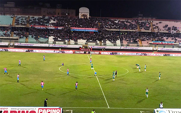 Catania-Monopoli 2-0: i rossoazzurri chiudono in bellezza