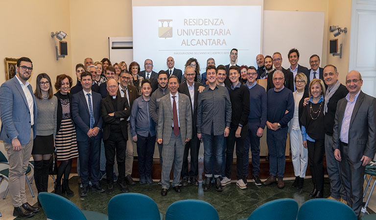 Residenza Alcantara, inaugurato anno accademico - interviste