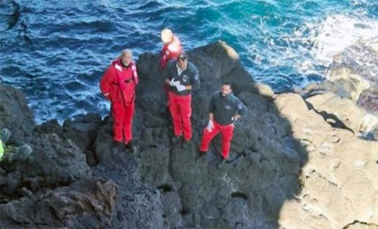 Catania, trovato cadavere sulla scogliera