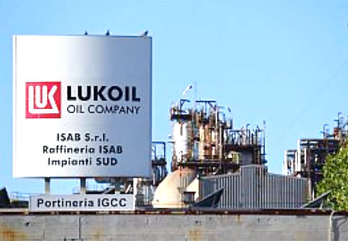 Venduto impianto Isab Lukoil di Priolo